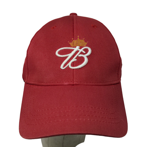 Chase Authentics Mens Budweiser Beer Hat Red OSFM Embroidered Logo - Picture 1 of 14
